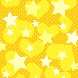 Желтый фон со звездочками
