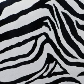 Полосатая зебра арт