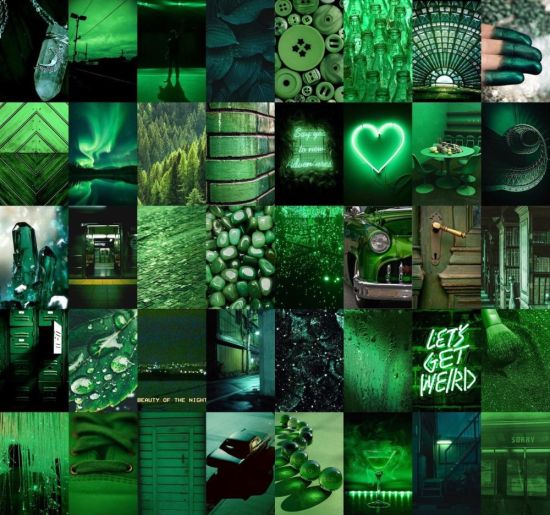 Эстетика зеленого цвета