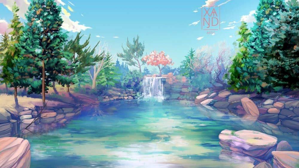 Волшебное озеро