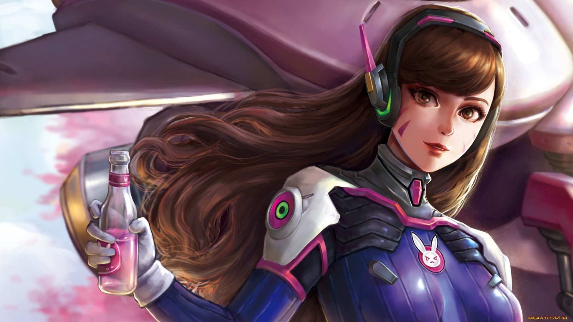 Чудо дива. Overwatch дива. Дива овервотч арт. Дива овервотч 2. D.va овервотч.