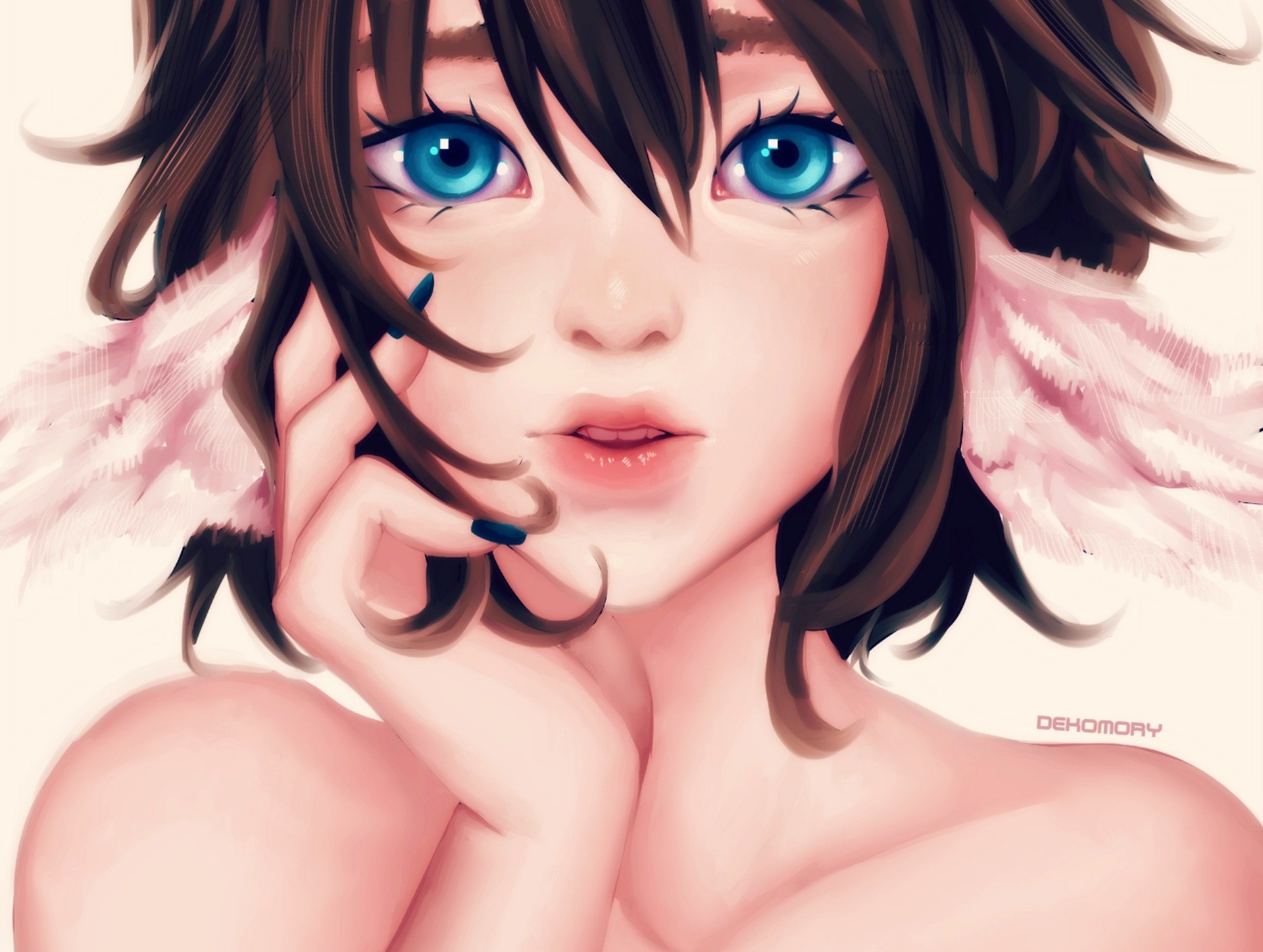 Аи арт. Красивое аниме лицо. Аниме глаза девушки. Аниме девочка лицо. Красивые аниме глаза.