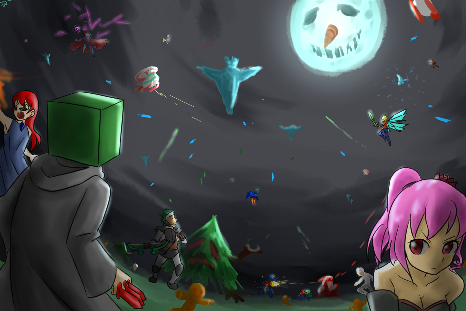 Terraria art призыватель фото 72