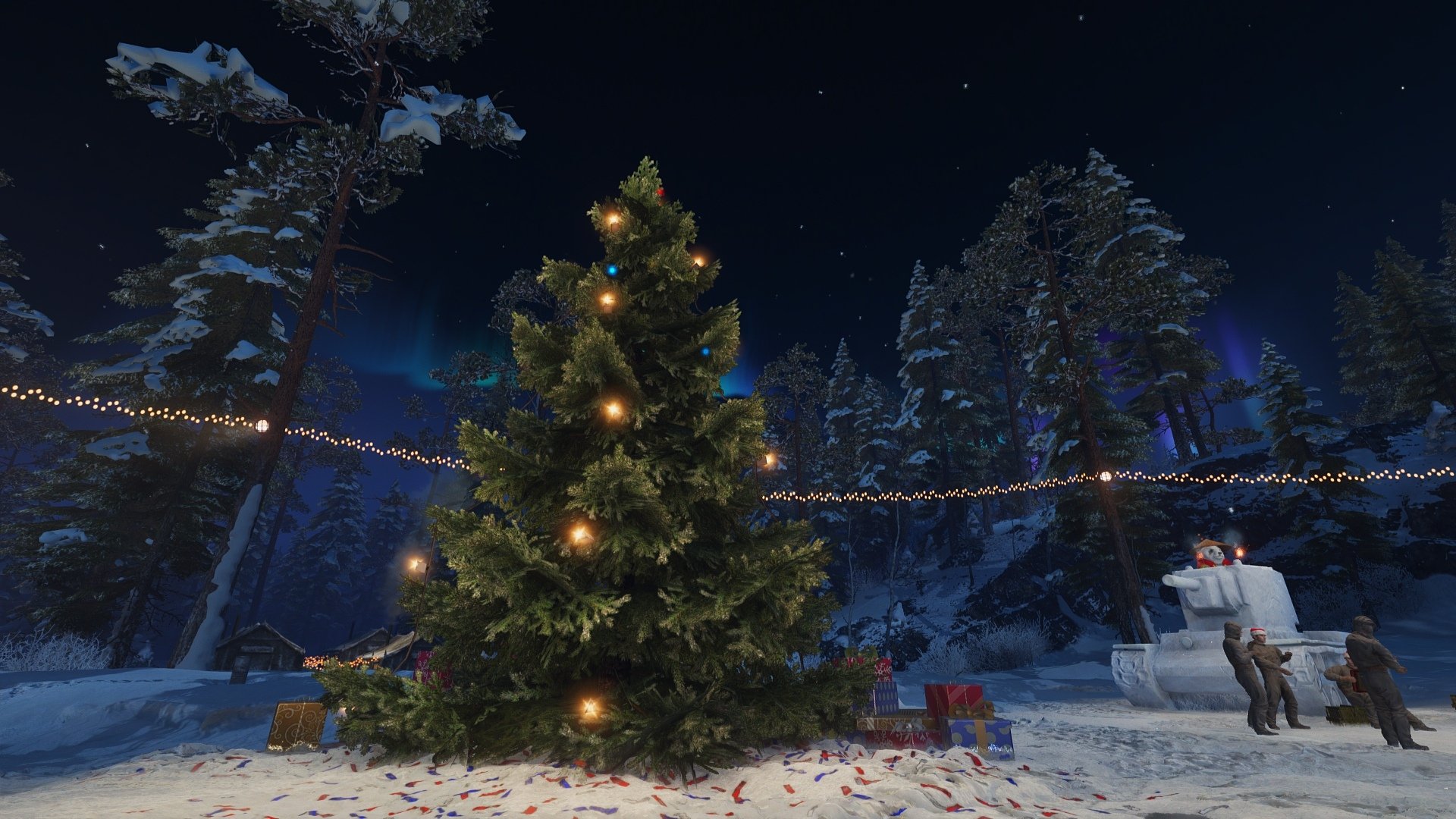 Christmas world. Новогодний ангар WOT 2019. Новогодняя елка World of Tanks. Ворлд оф танкс новогодний ангар 2019. Новогодний ангар для World of Tanks 2020.