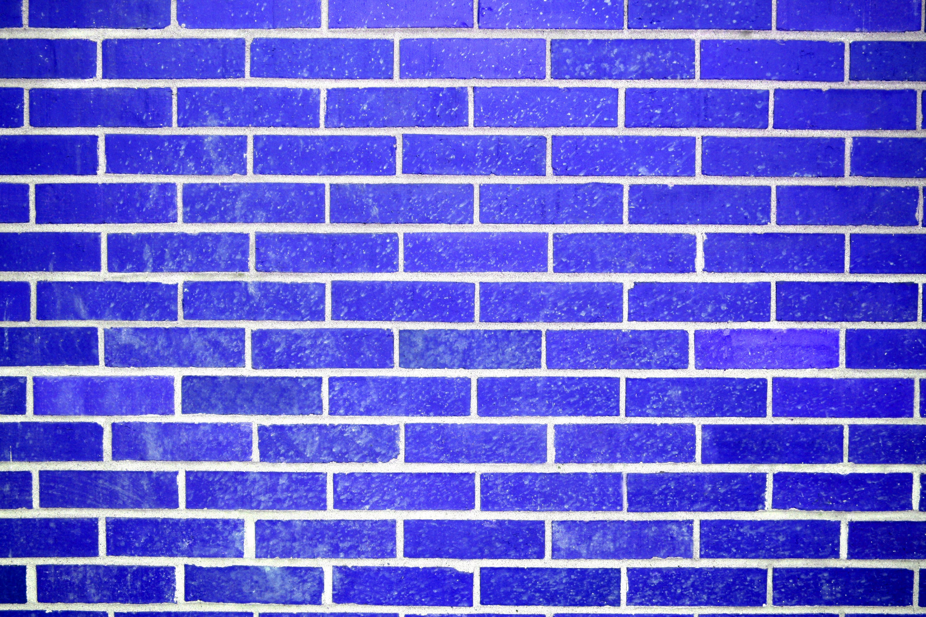 Blue bricks