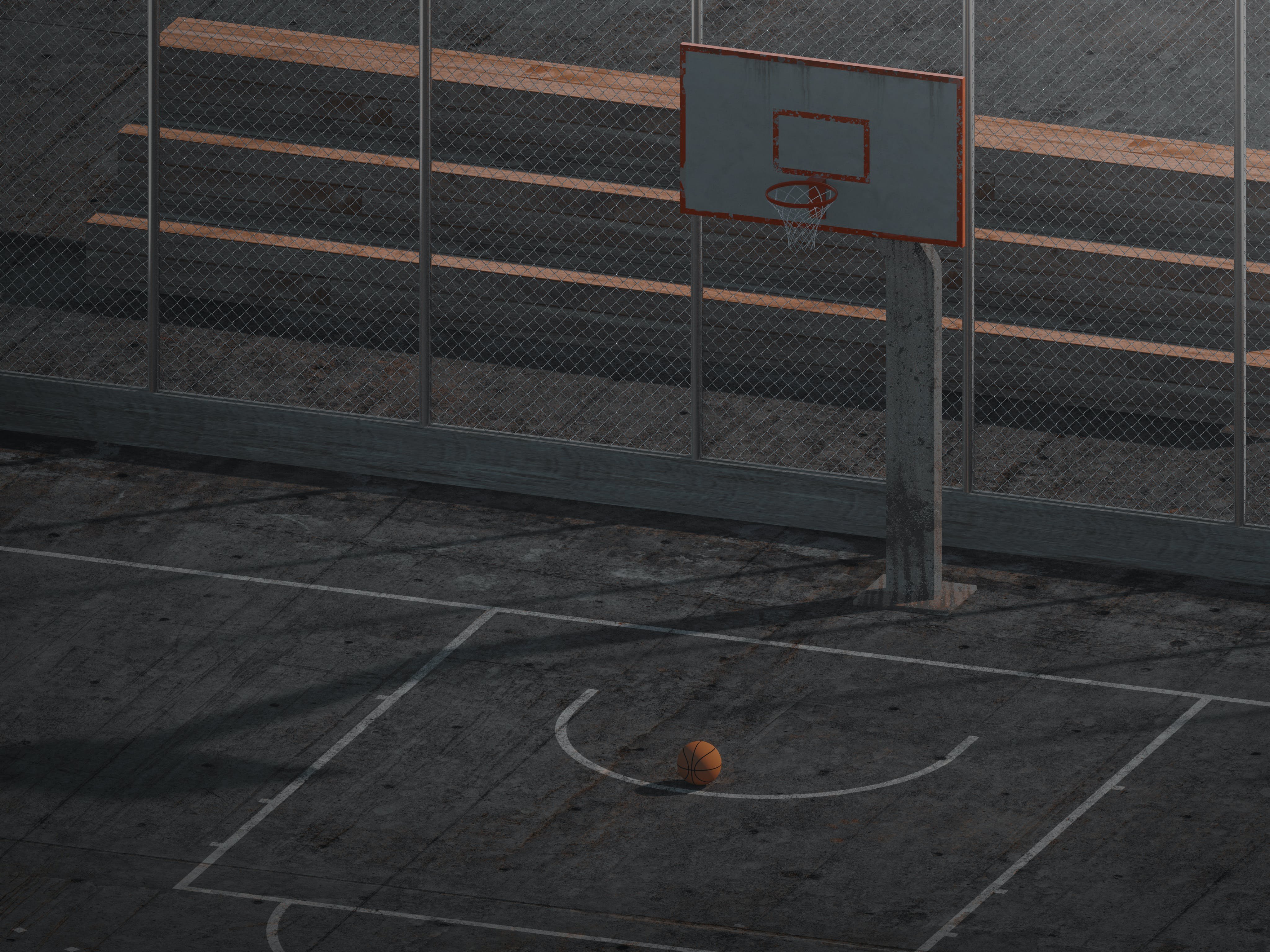 Simple basketball. Баскетбольная площадка Лос Анджелес. Ушинка баскетбольная площадка. Спортплощадка Лос Анджелес. Старая баскетбольная площадка.