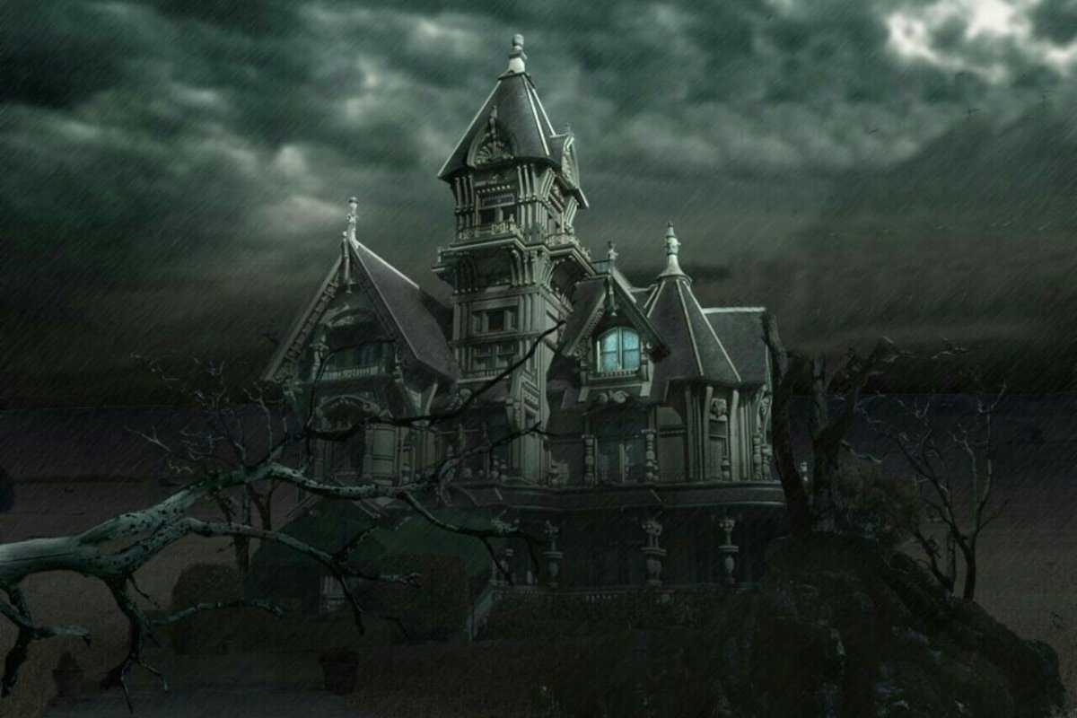 Дом ужасов. Хаус особняк СПУКИ особняк. Страшный замок. Жуткий замок. Страшные замки с привидениями.