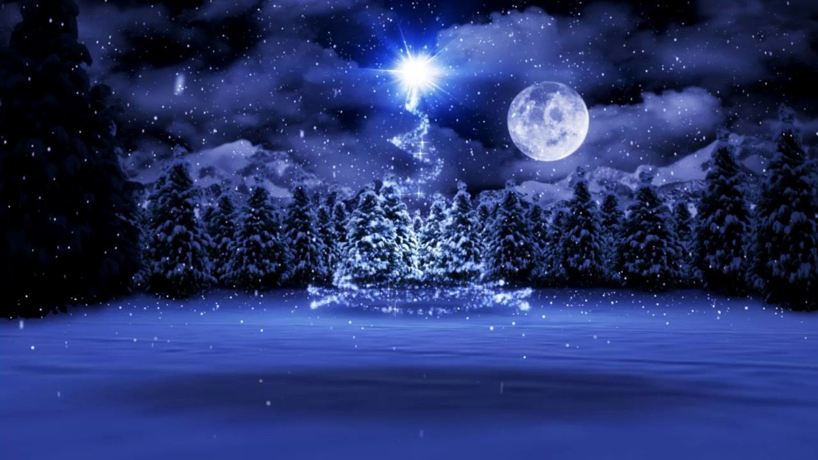 Песни на нов ночь. Зимнее волшебство. Зимняя ночь. Снег ночью. Новогодняя ночь в лесу.