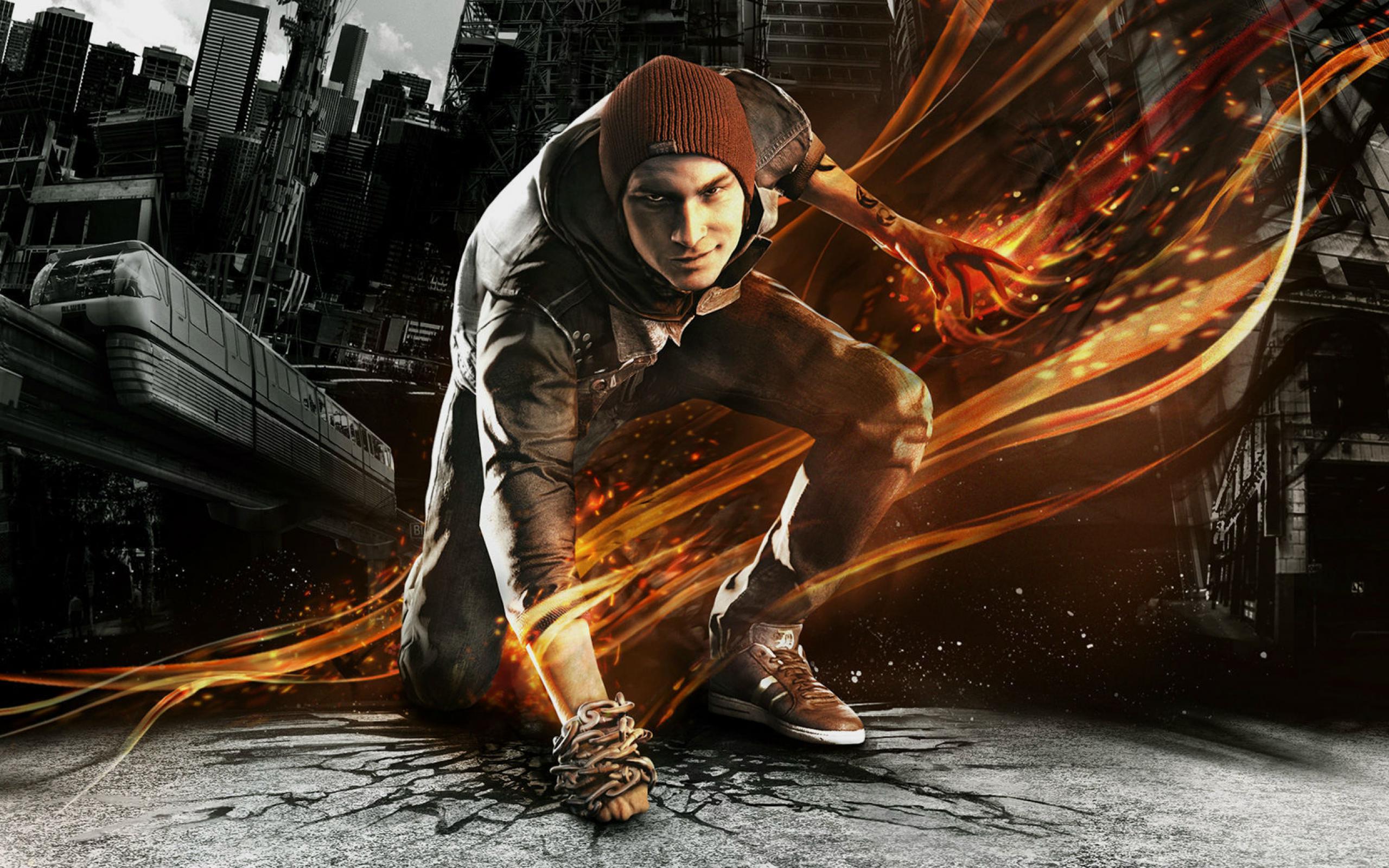 Крутое поиграем. Infamous: second son. Инфеймос второй сын. Делсин Роу. Infamous second son 2.