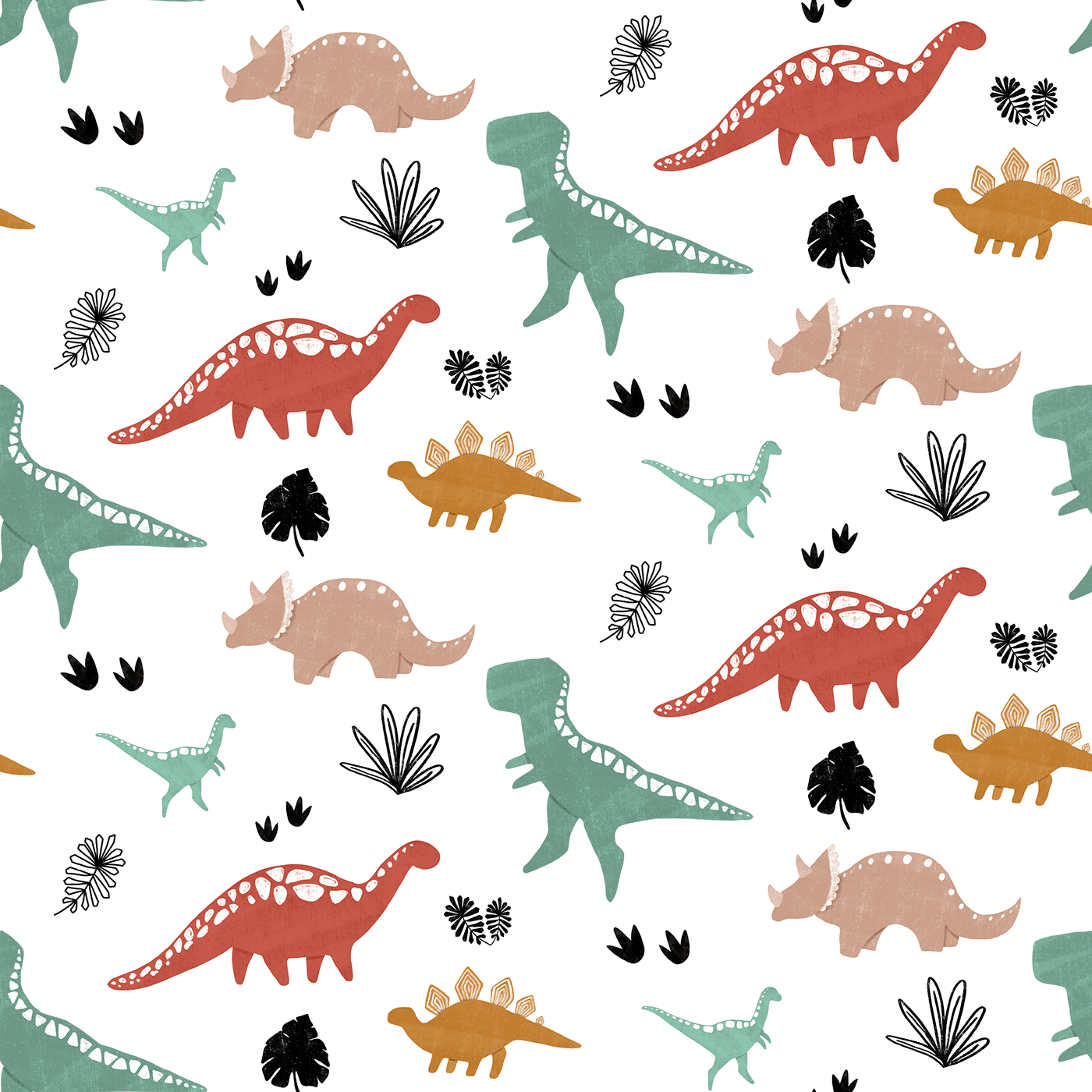 Фон с динозавриками