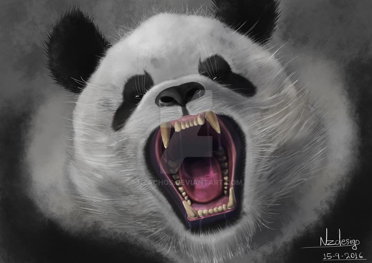 Агрессивная Панда