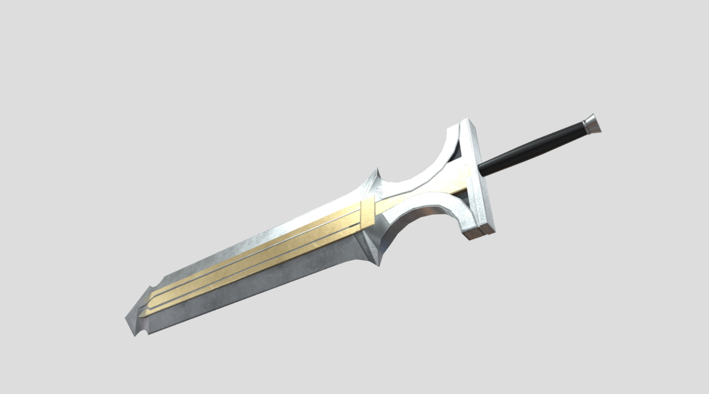 Меч Greatsword. Биргризен меч двуручный. Меч STL. Ведьмак 3 красивые мечи Deadric Greatsword.