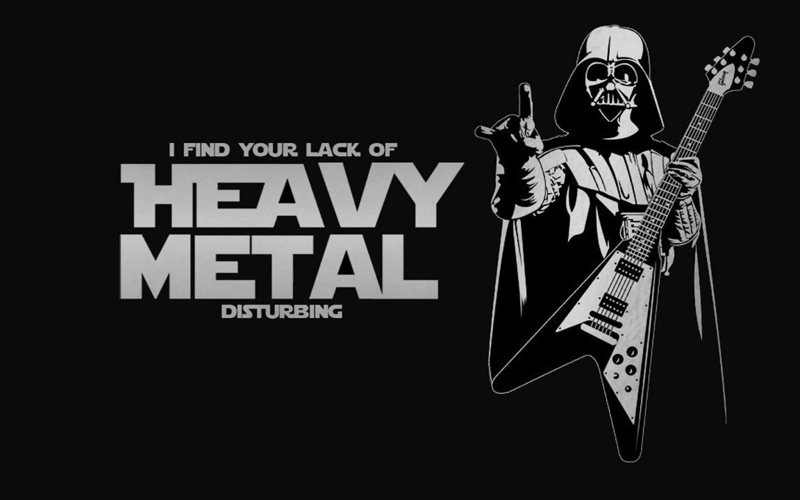 Heavy metal. Метал рок обои. Дарт Вейдер хеви метал. Обои в стиле хеви метал. Дарт Вейдер с гитарой.