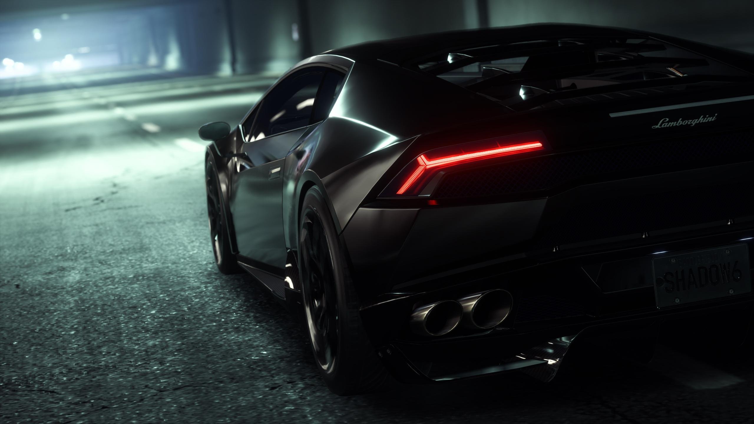 Lamborghini Huracan Night 4k