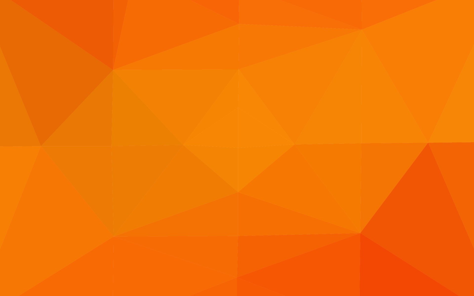Оранжевые полигоны