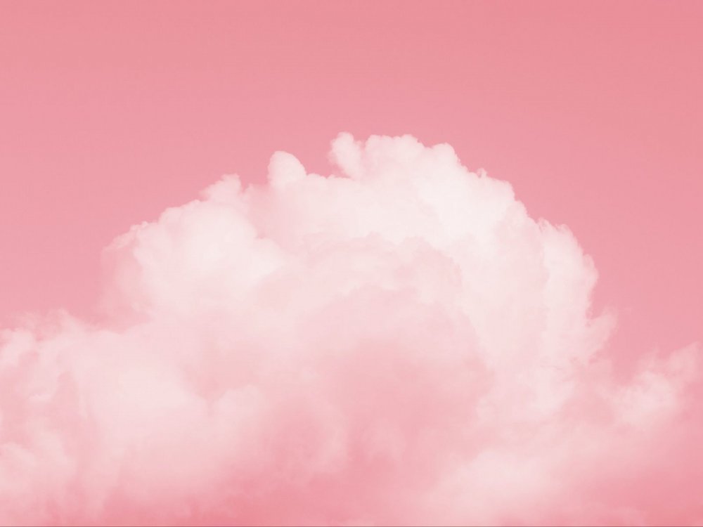 Розовые облака фото