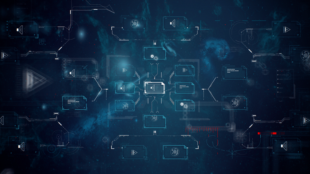 Interface effect. Технологичный фон. Футуристический Интерфейс. Фон в стиле Техно. Компьютерный фон.