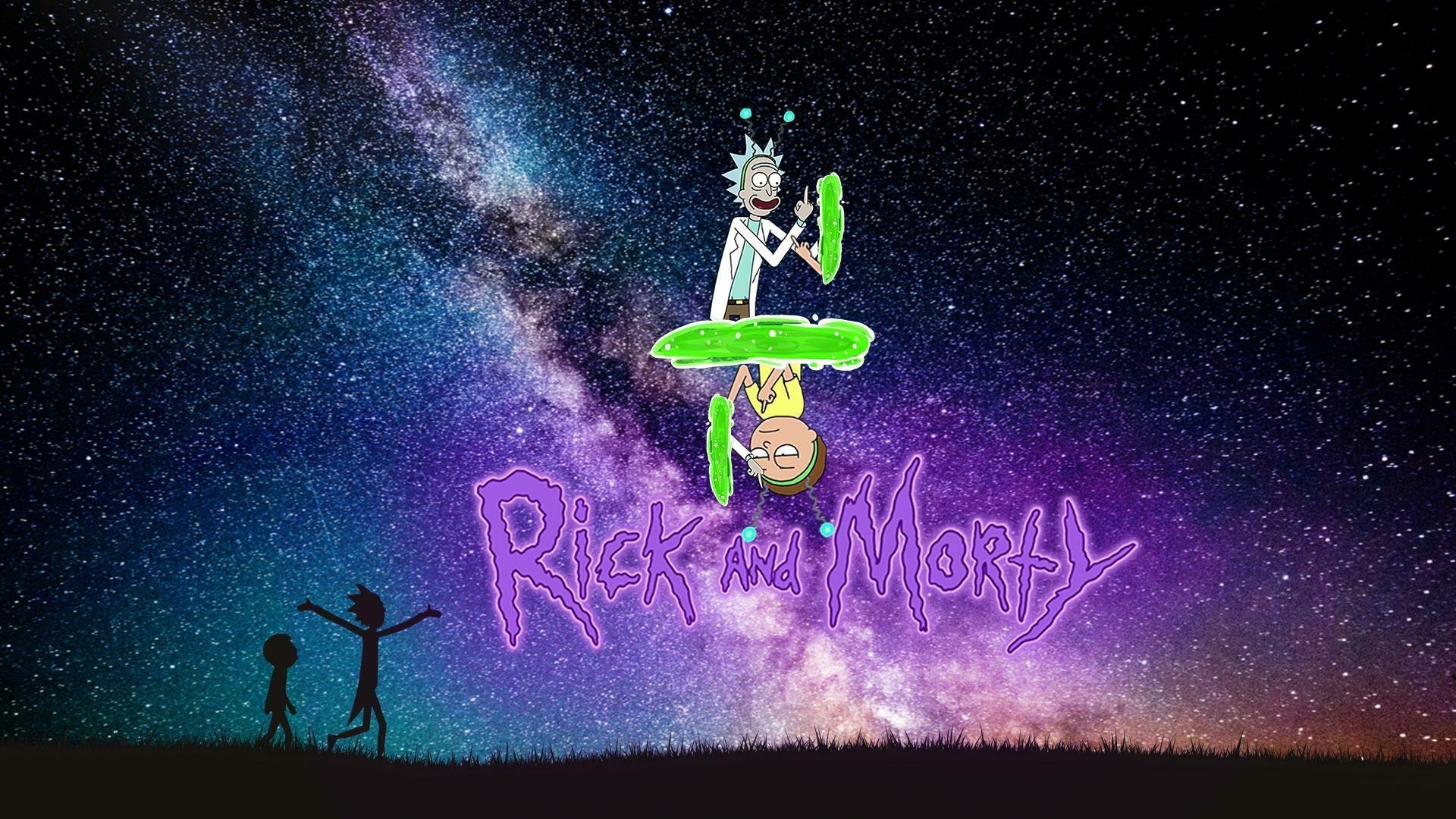 Живые обои рик и морти. Rick and Morty обои. Рик и Морти фон. Рик и Морти на рабочий стол 1920х1080.