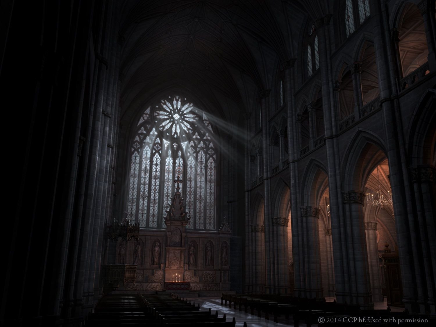 Dark church. Дарк Академия архитектура.