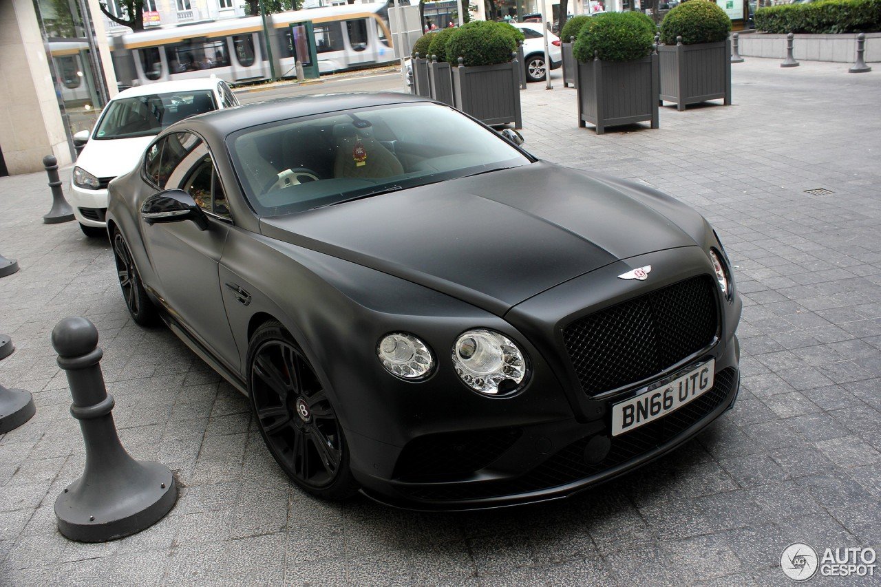 Bentley Continental gt Black