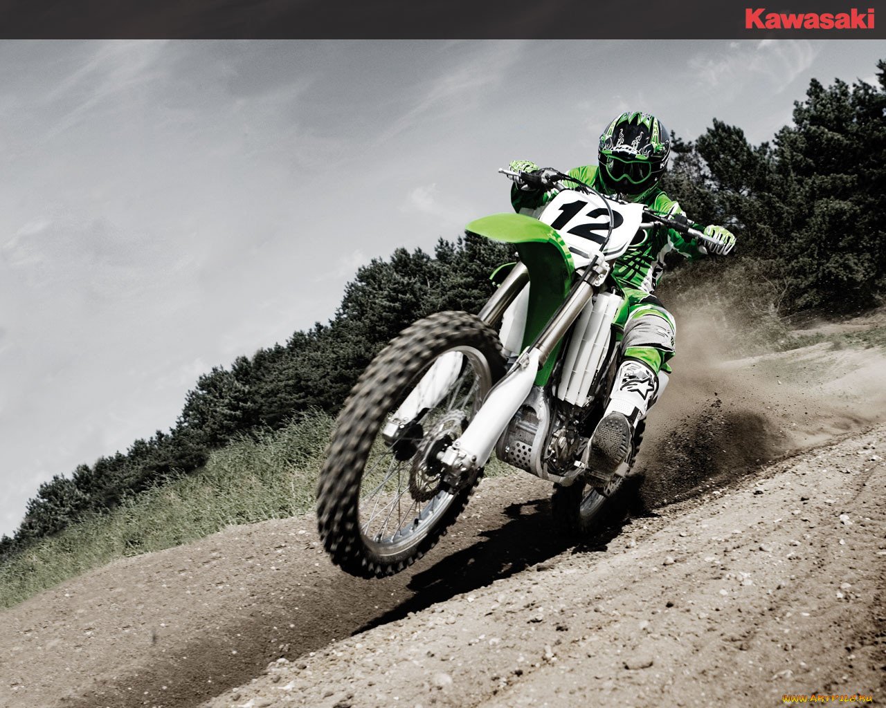 Kawasaki KX 85 Wallpaper