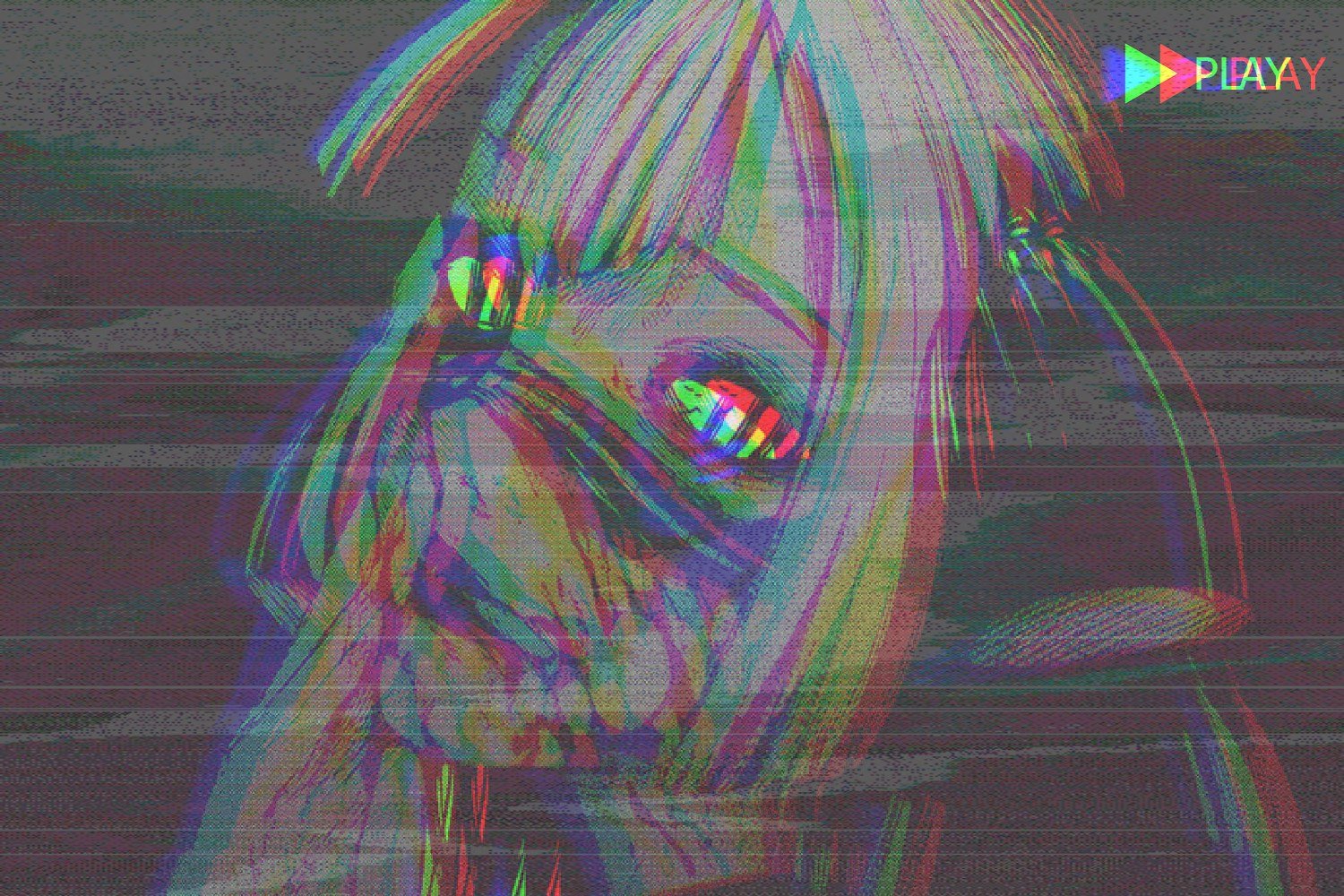 Glitch mask