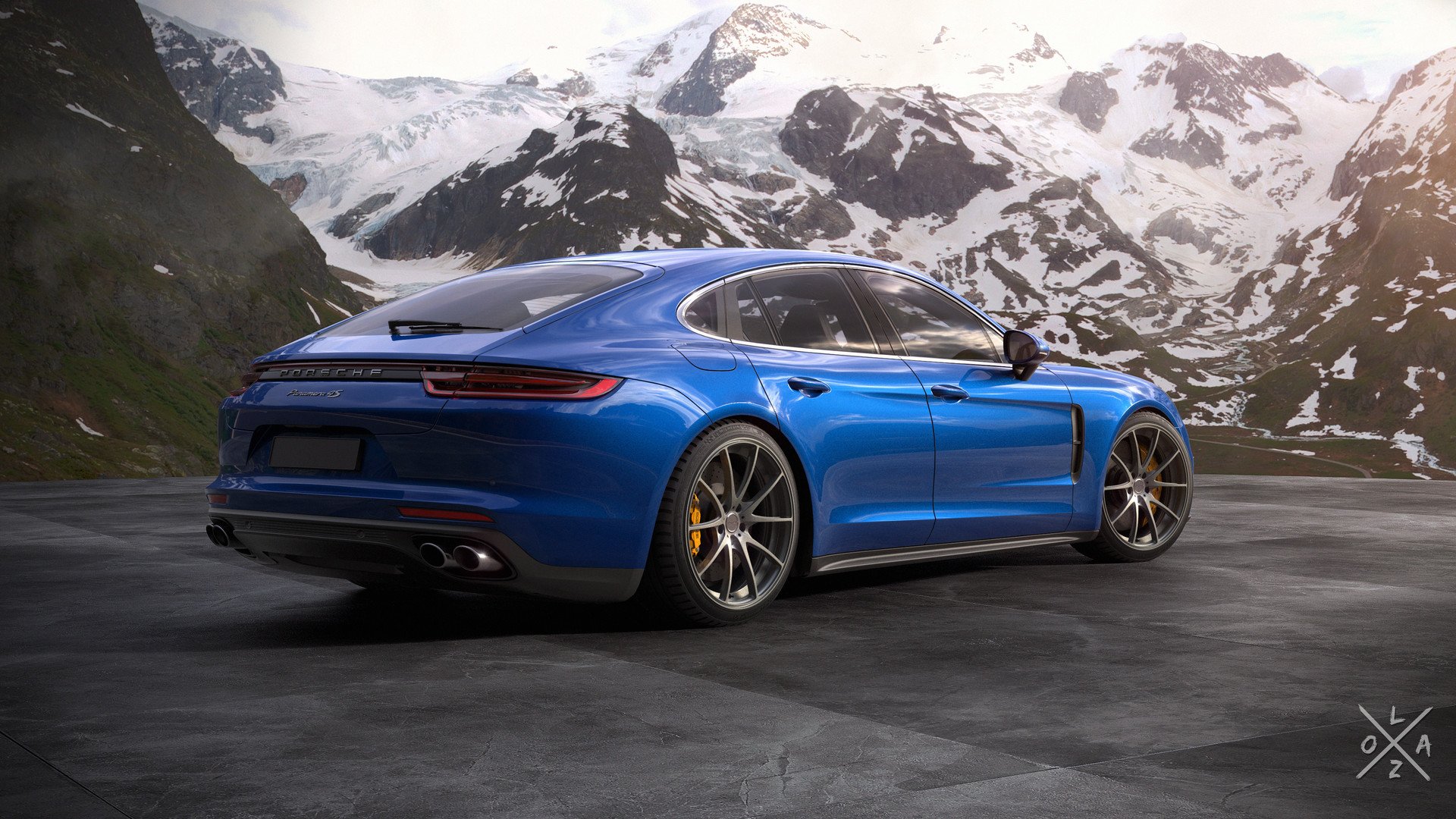 РћР±РѕРё Porsche Panamera 1920 1080