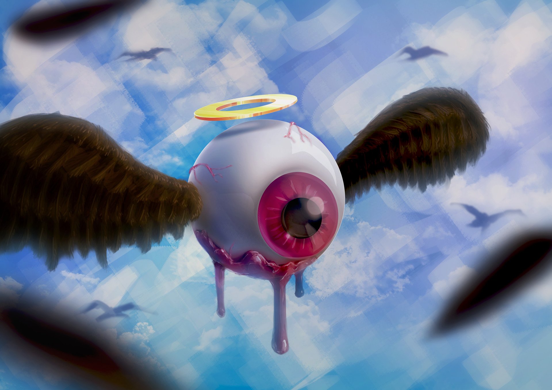 Летающий глаз. Игрушка летающий глаз. Flying Eyeball. Flying Eye Art. Flying Eye Fantasy.