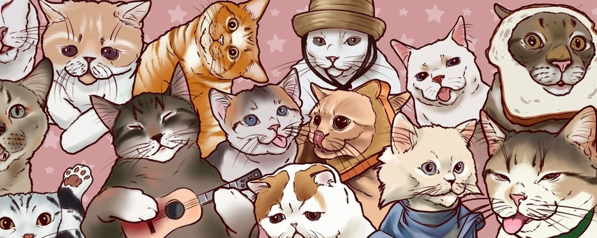 Cat banner. Шапка для ютуба котики. Шапка для канала с котами. Шапка для ютуба с котами.