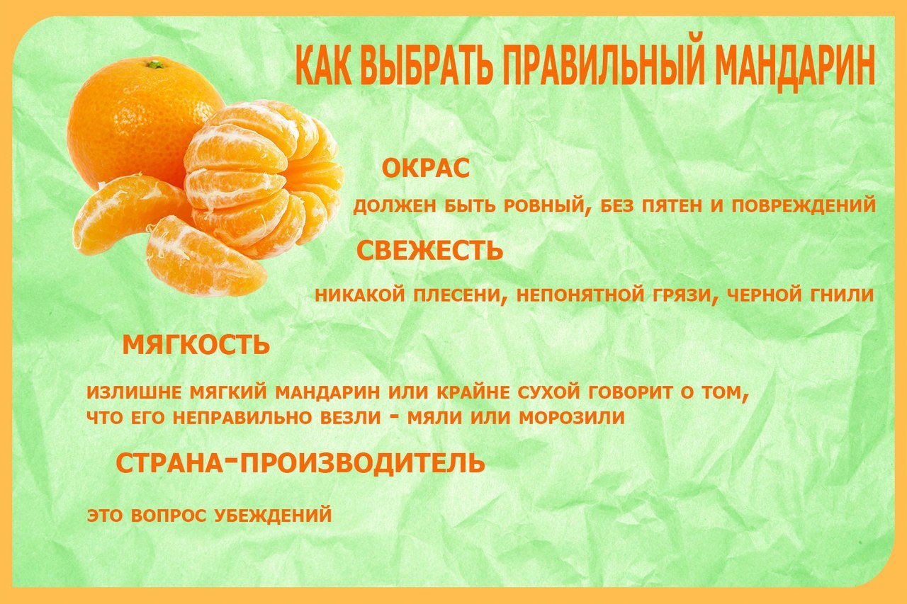 Интересные факты про мандарины