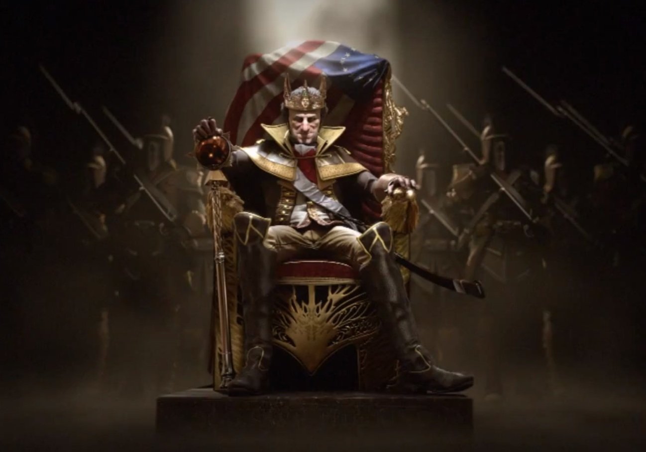 Король на троне. Assassin's Creed III the Tyranny of King Washington. Корона Вашингтона ассасин.