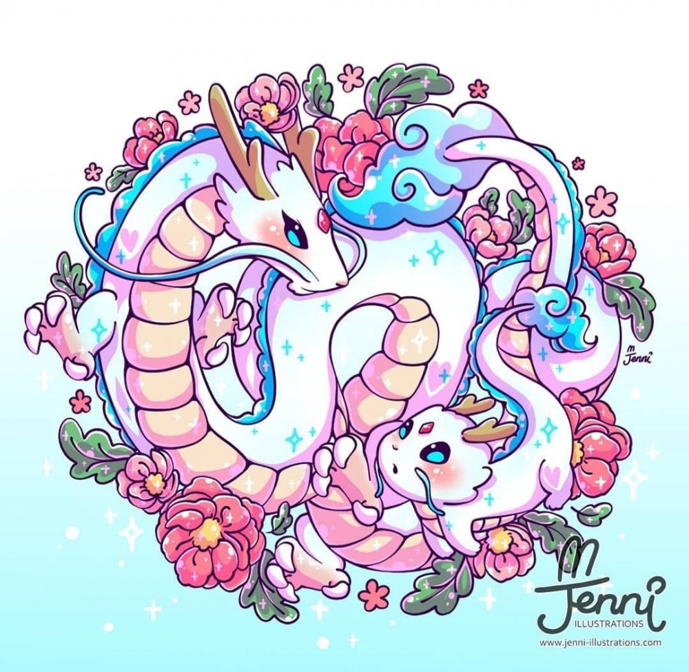 Дженни иллюстрейшен дракончик