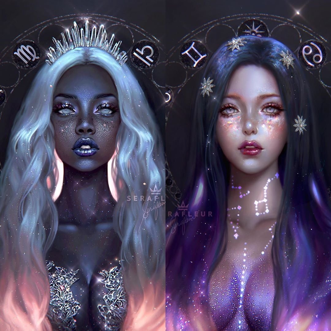 Gemini нейросеть. Abigail Diaz serafleur Близнецы. Abigail Diaz (serafleur) арт. Abigail Diaz (serafleur) арт знаки зодиака. Serafleur знаки зодиака.