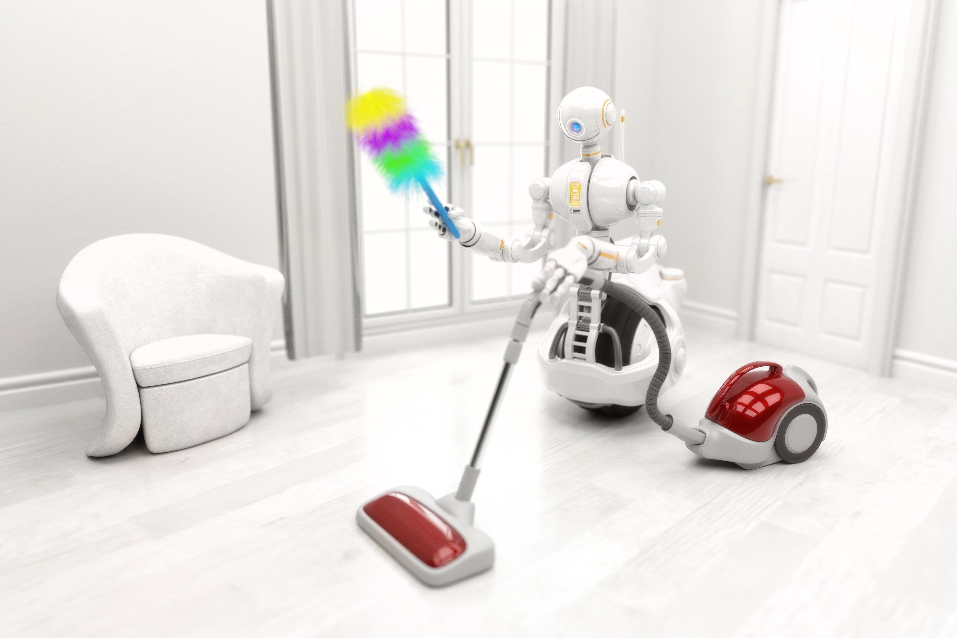 Future cleaning. Бытовые роботы. Робот помощник по дому. Роботы для уборки. Роботы-помощники.