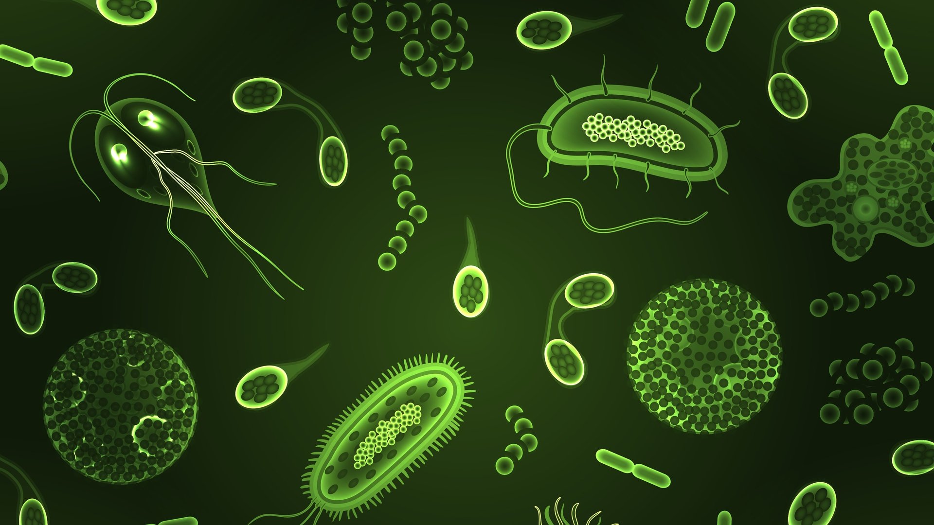 Вредоносные организмы. Бациллы бактерии микробиология. Зеленые бактерии. Красивые бактерии. Микроорганизмы фон.
