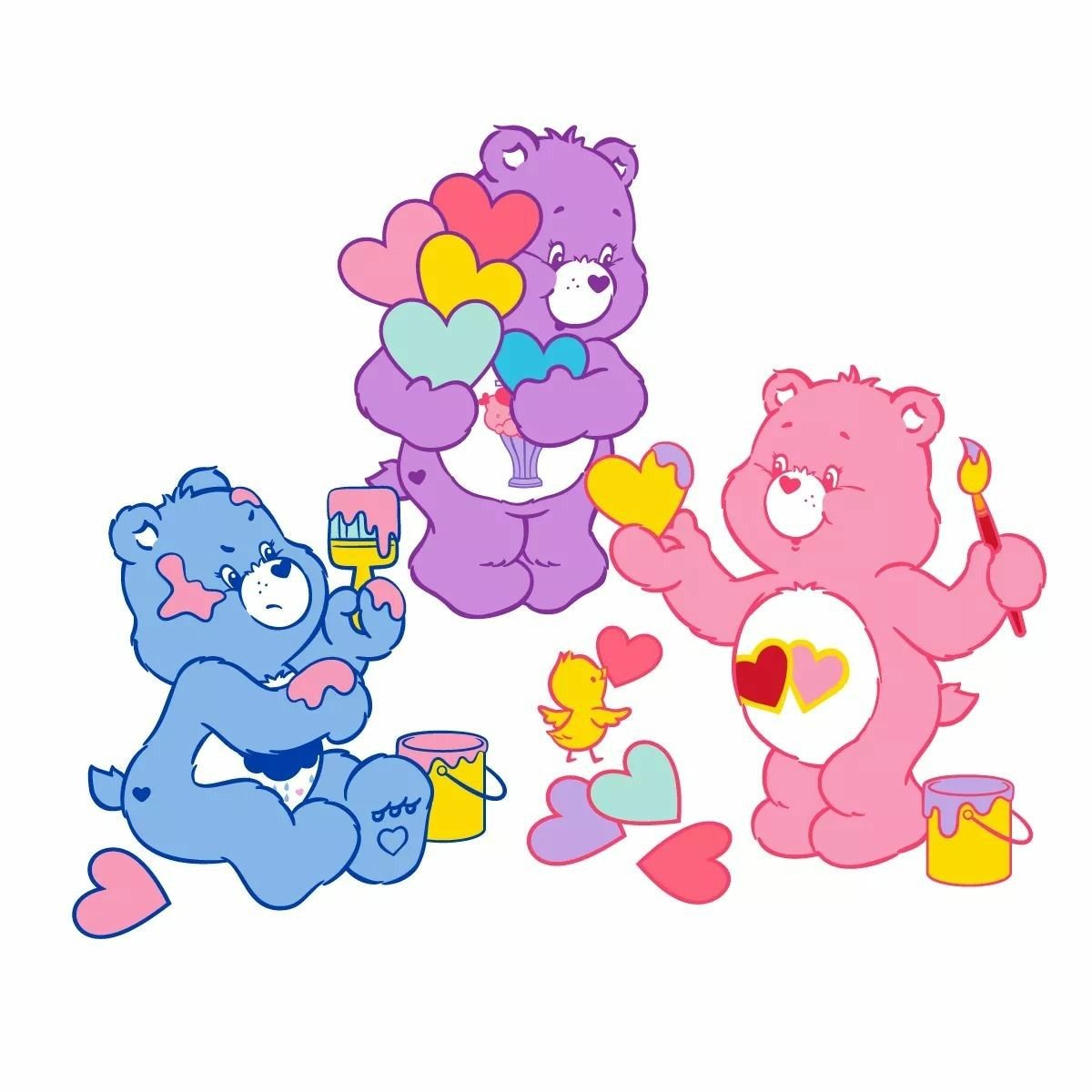 S cartoon. Заботливые мишки Care Bears. Заботливые мишки инди КИД. Заботливые мишки 1985. Цветные мишки.