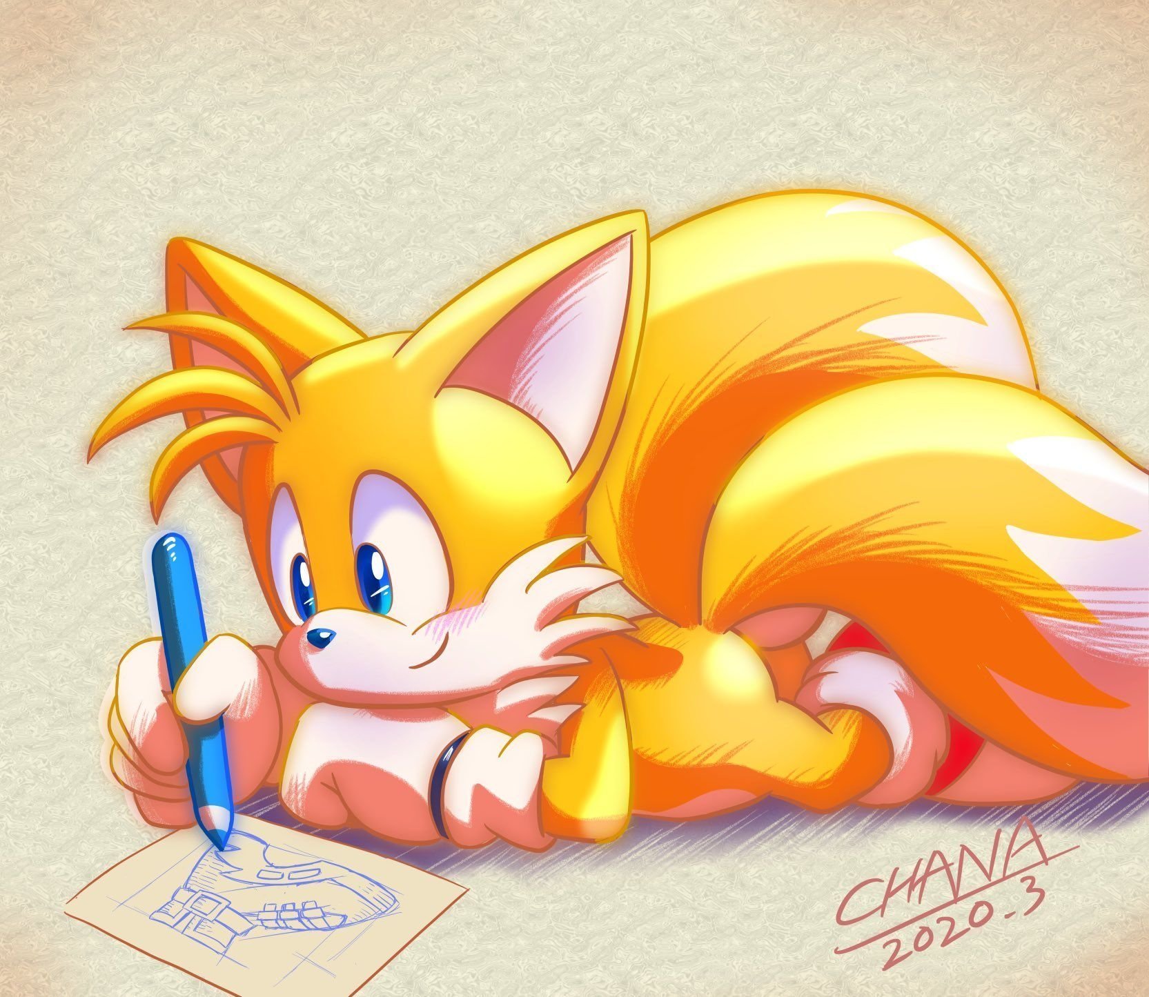 Tails working. Майлз «Тейлз» Прауэр. Sonic и Тейлз. Sonic 2020 Тейлз. Соник Лисенок Тейлз.