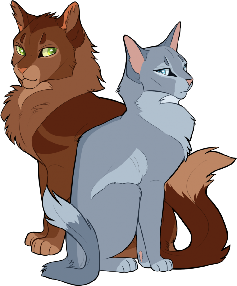 Коты Воители синяя звезда и Желудь