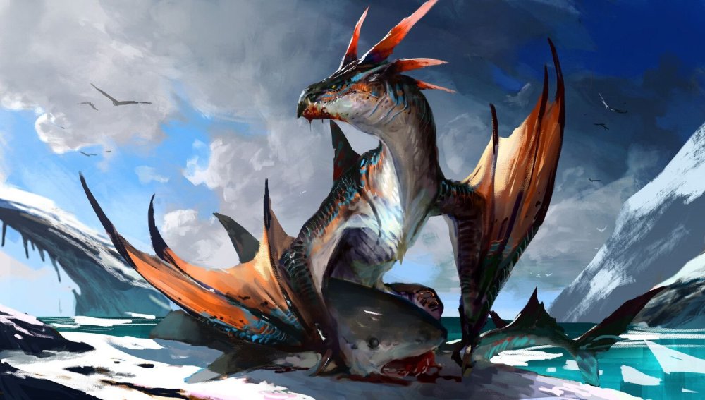 Картины про драконов в реальной жизни