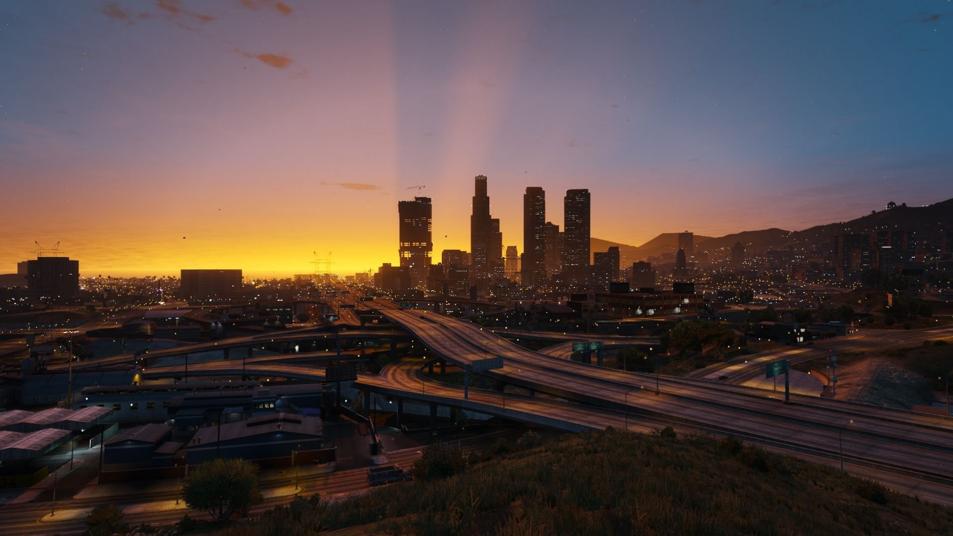 Five town. Лос Сантос ГТА 5. Город Лос Сантос GTA 5. Лос Сантос ГТА 5 4к. Лос Сантос город Лос-Анджелес.