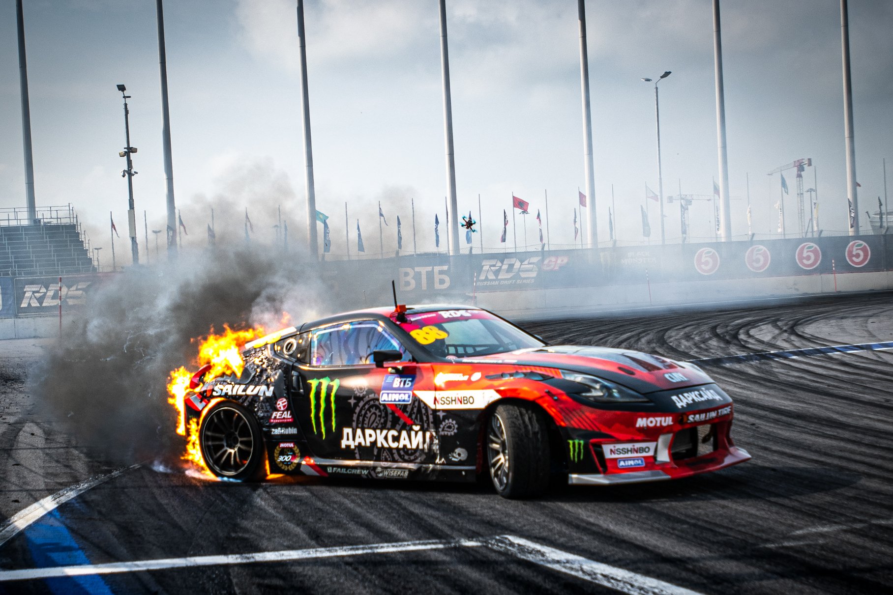 Кадиллак CTS дрифт Formula Drift